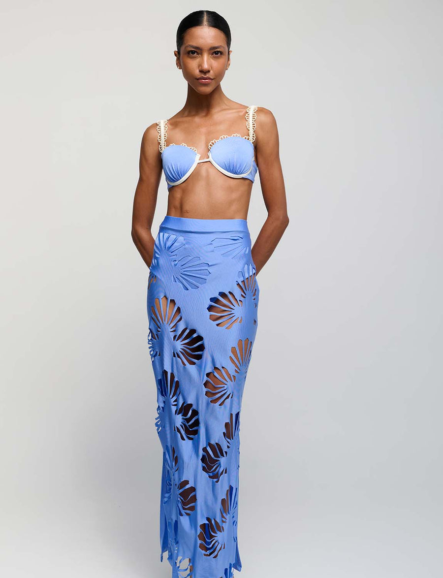 Falda Maxi Shell Horte