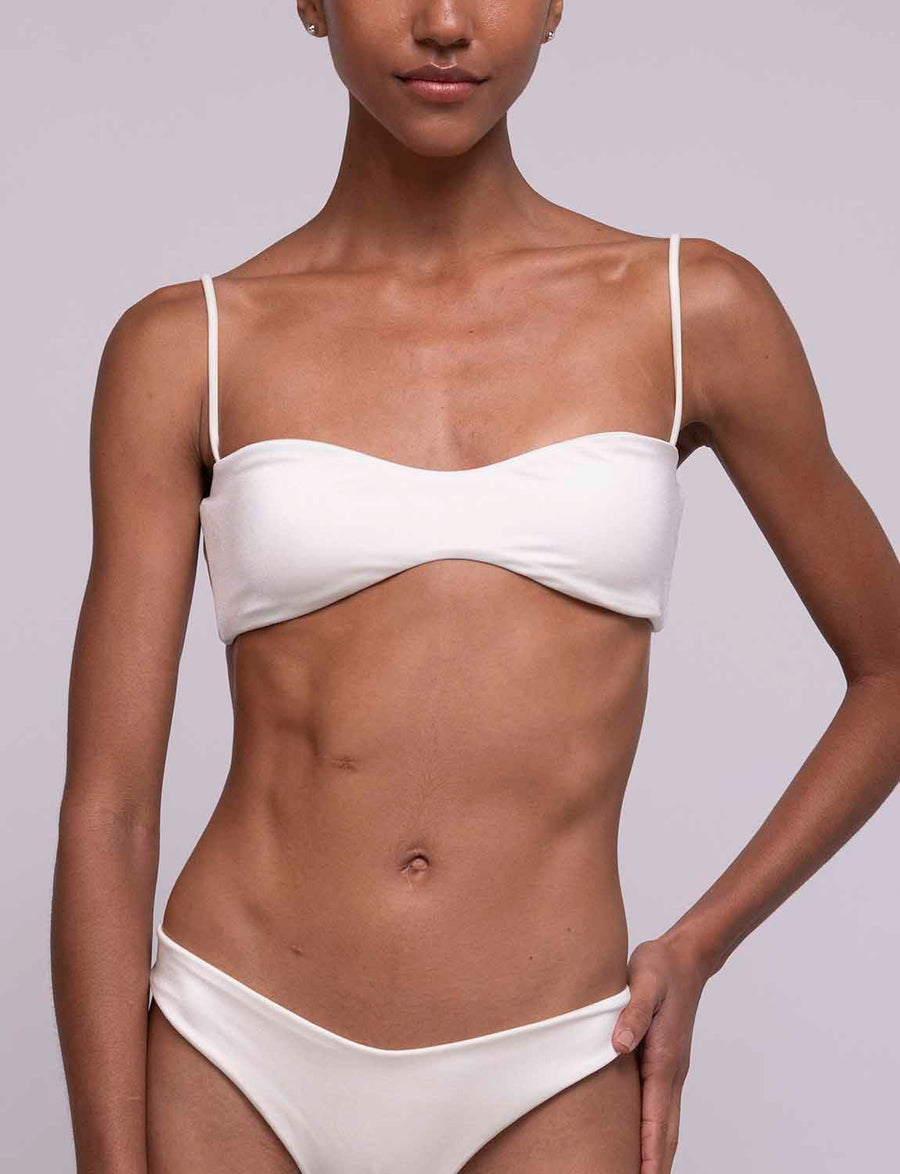 Top Bandeau Arina Ivory