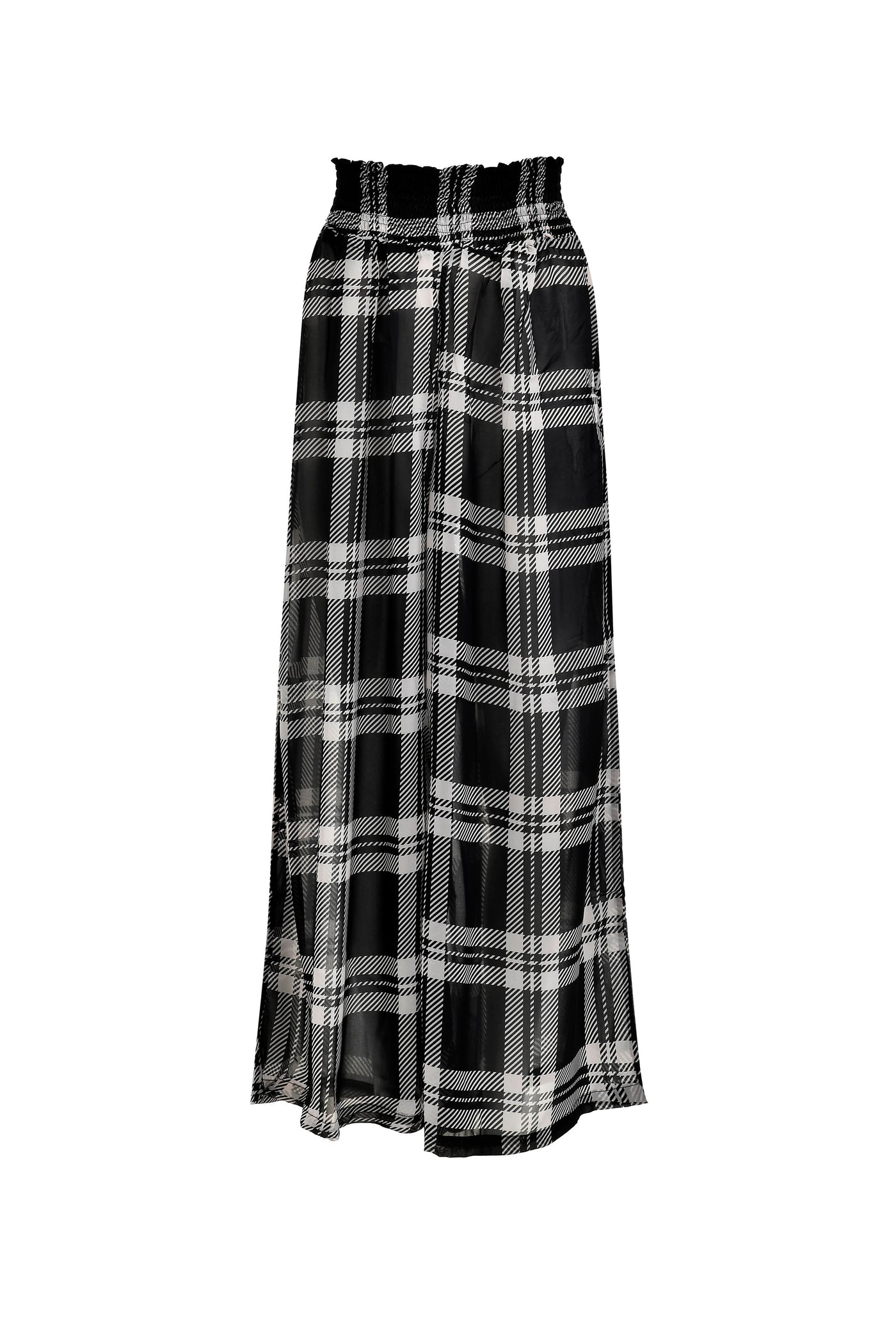 Pantalón The Vintage Checked Maxi Black