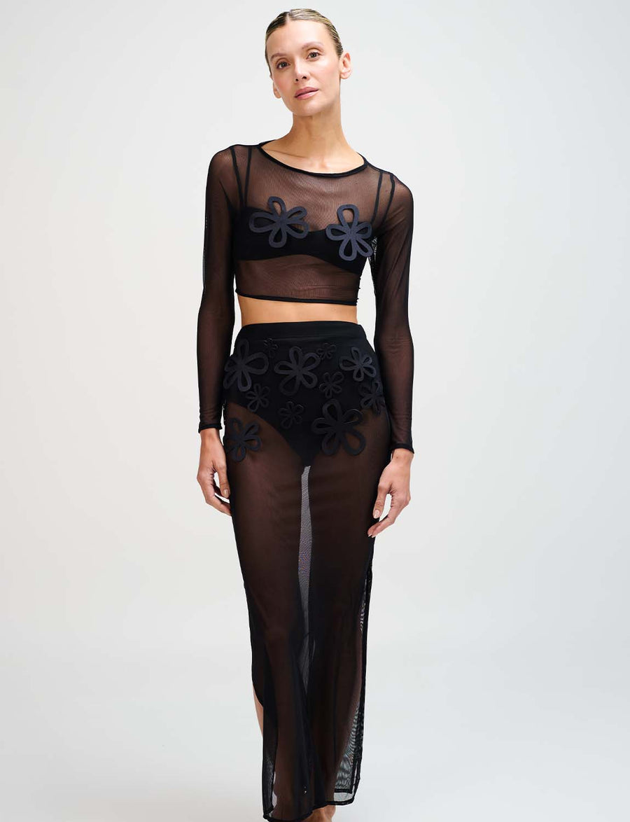 Falda Zira Black