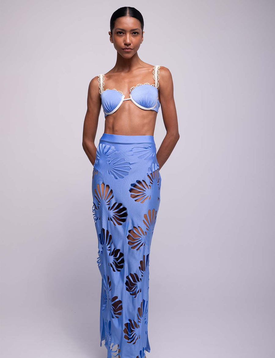 Falda Maxi Shell Horte