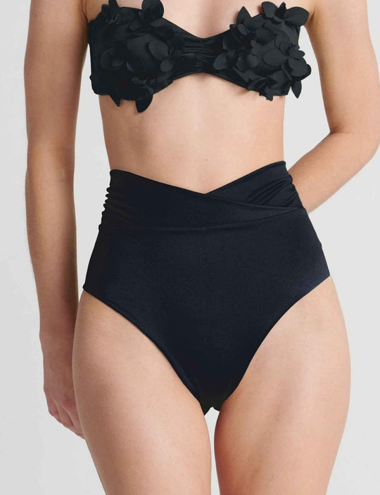Bottom High Waist Meadow Black