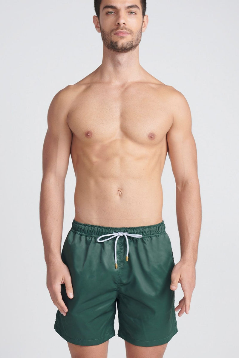 Pantaloneta The Deco Basic Forest Green