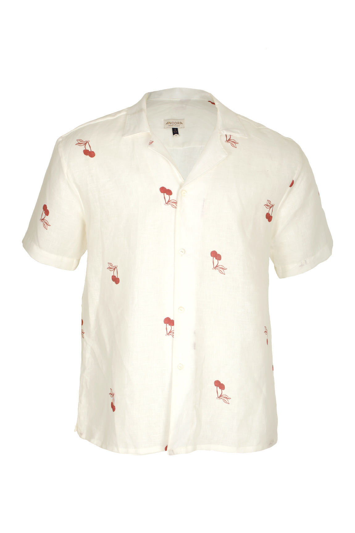 Camisa A Cherry On Top Men Linen