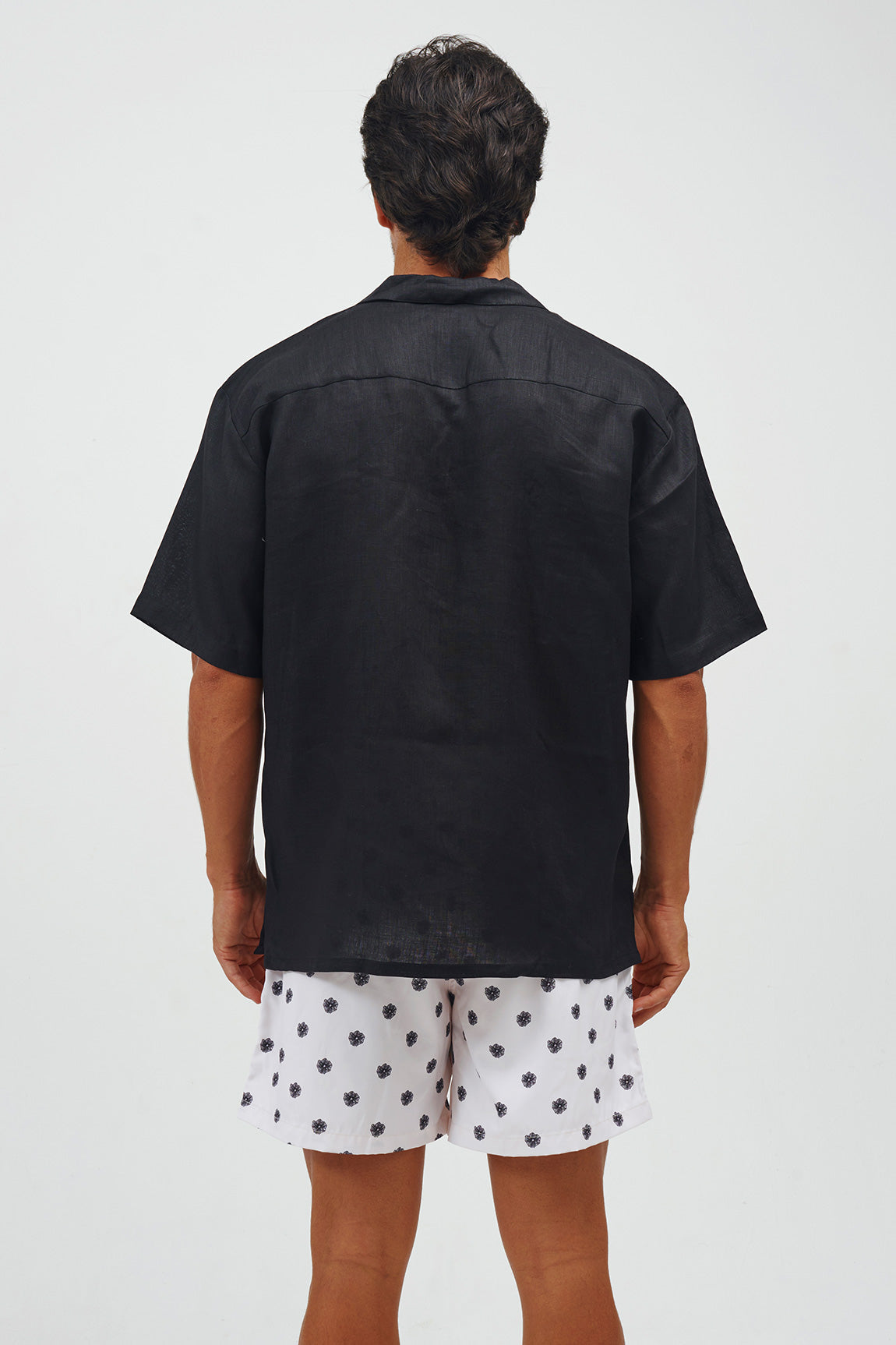 Camisa The Black Resort Men Linen