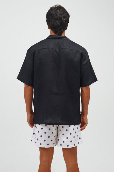 Camisa The Black Resort Men Linen